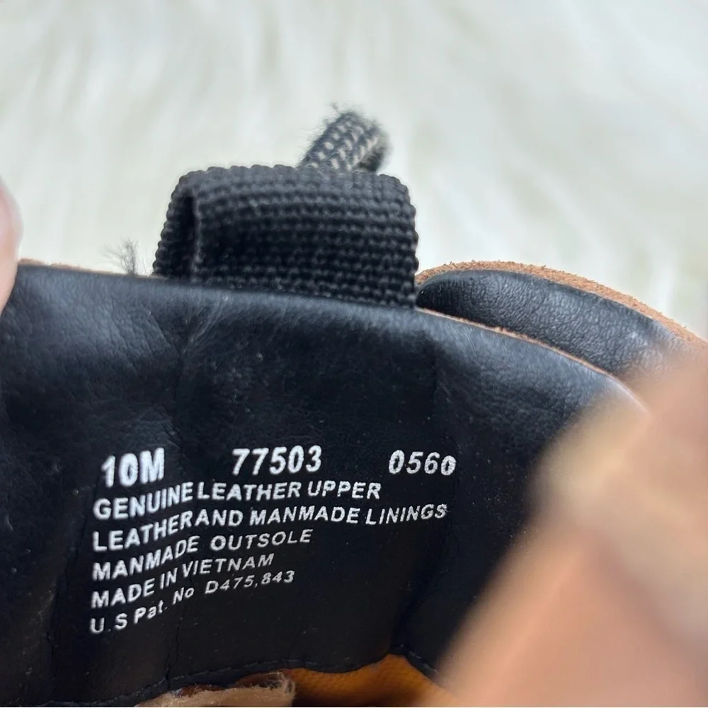 Timberland Brown and Black Sneakers with Rugged Design